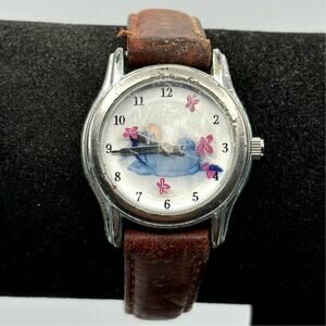 Vintage Silver Disney Butterfly Watch